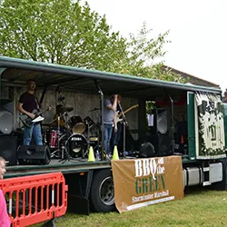 The Stage at BBQ on the Green