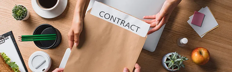 Image showing an IT Support Contract Image showing an IT Support Contract