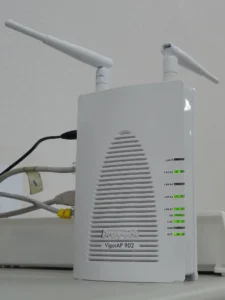 An image of a Draytek Access Point