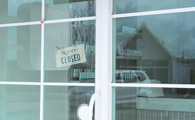 A Closed Post Office Branch