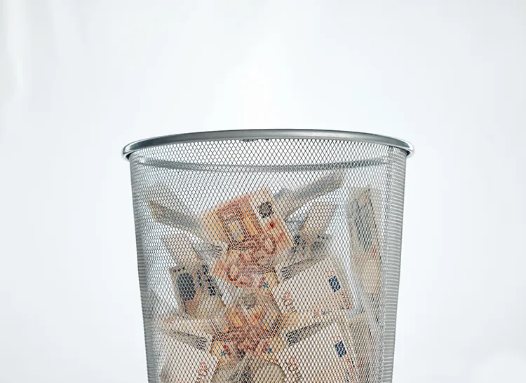 Money In Bin